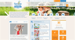 Desktop Screenshot of famillesrurales85.org