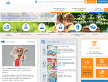 Tablet Screenshot of famillesrurales85.org